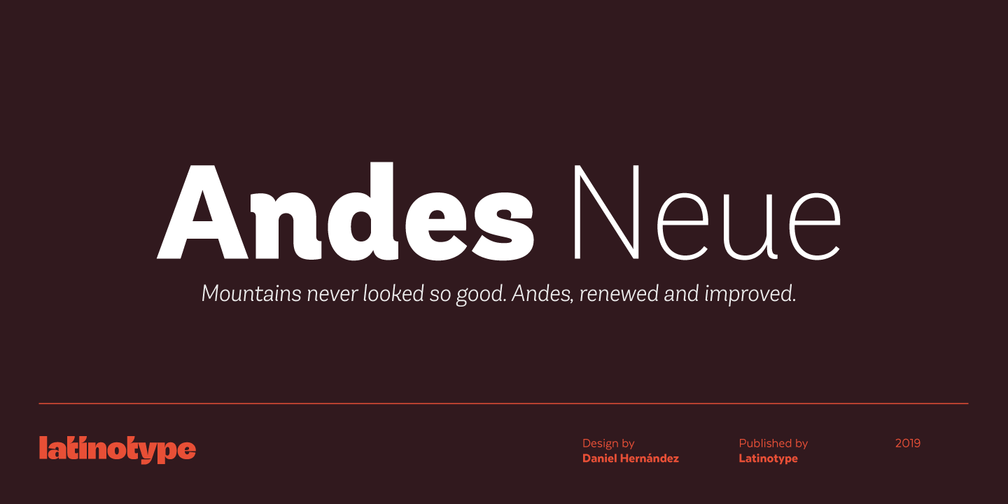 Andes Neue